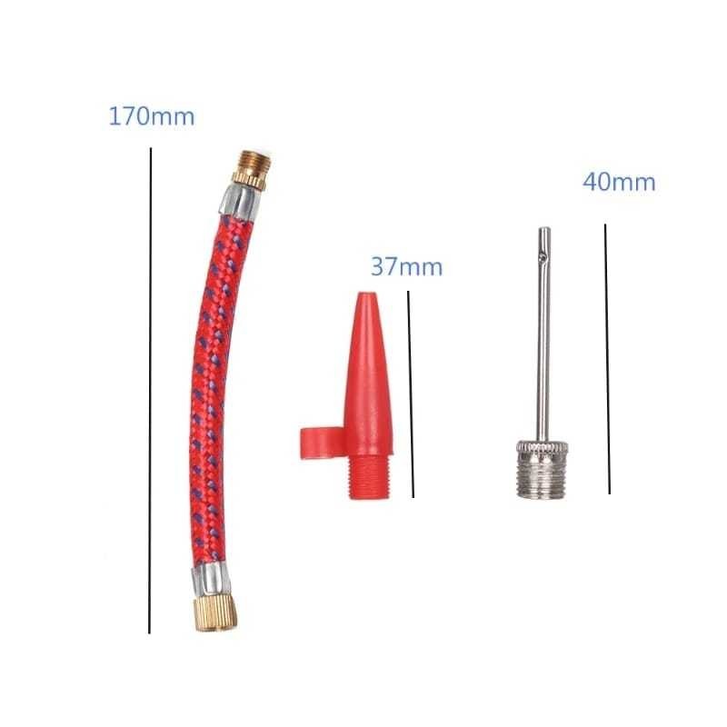 Selang Adaptor Sambungan Pompa Angin Bola Extension Flexsibel Multifungsi Selang Panjang 11 Cm