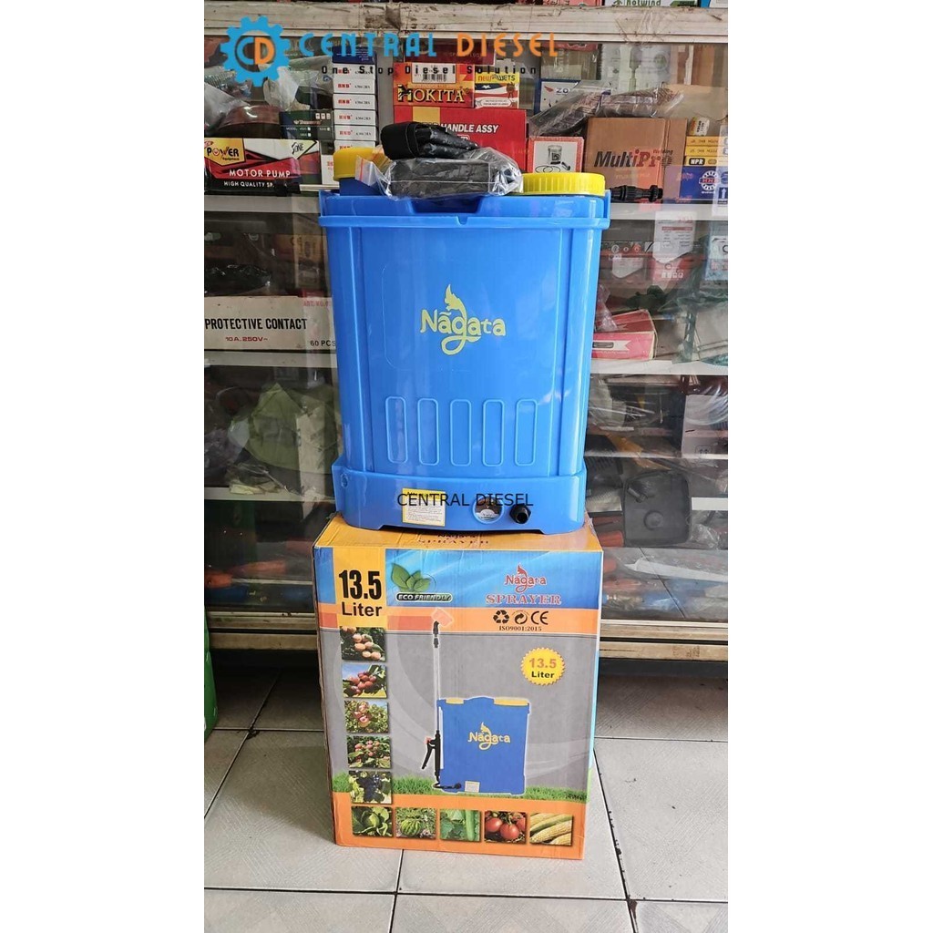 Alat semprot hama/ Pompa gendong Nagata Elektrik 13,5 Liter (pompa hama)