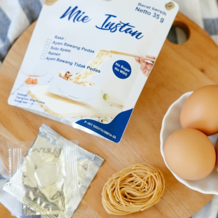 

MIE INSTAN KUAH KETO - HALAL Keto friendly Tanpa Tepung - Soto