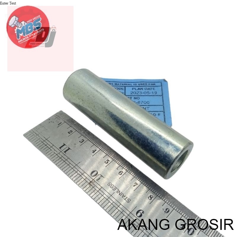 ORI BOS TROMOL BOSH RODA PANJANG 8CM M12X78MM 80MM KAWASAKI NINJA TIGER SCORPIO DLL UNIVERSAL BAUT 1