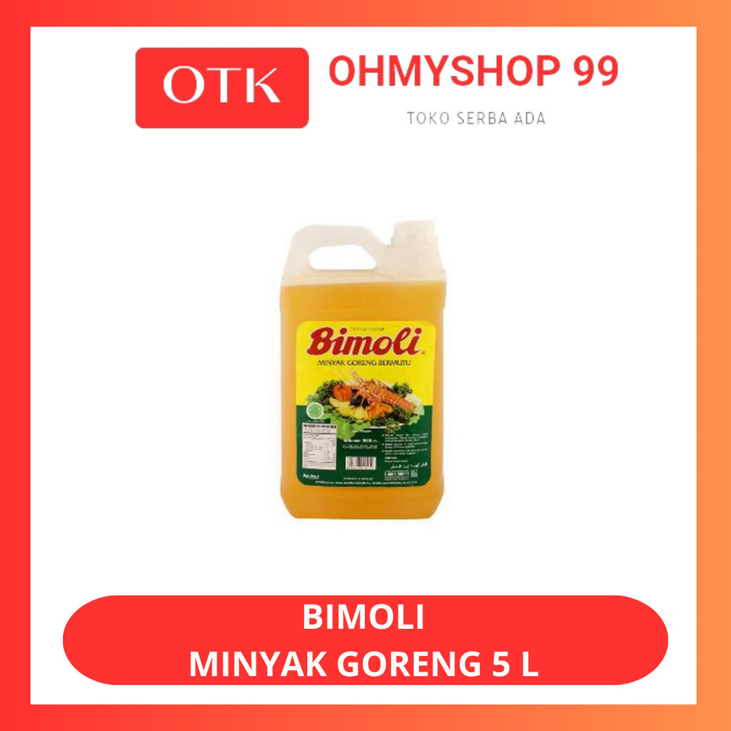 

Bimoli Klasik Minyak Goreng 5 Liter Jerycan