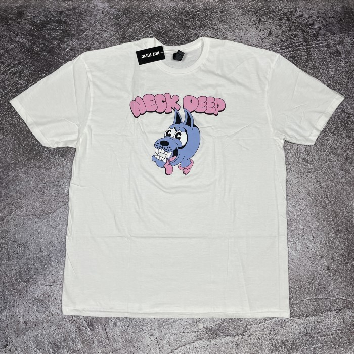 Kaos Band Neck Deep - Dog Girls Original T-shirt Original t-shirt