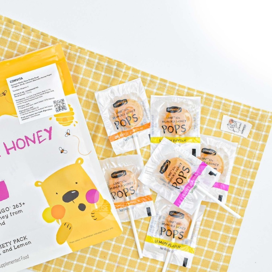 

Comvita Kids Soothing Pops Manuka Honey 15 Pops