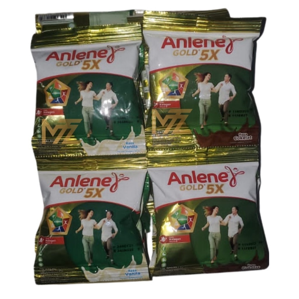 

ANCHOR Anlene Gold 5X | Susu Bubuk Dewasa | 10 Sachet