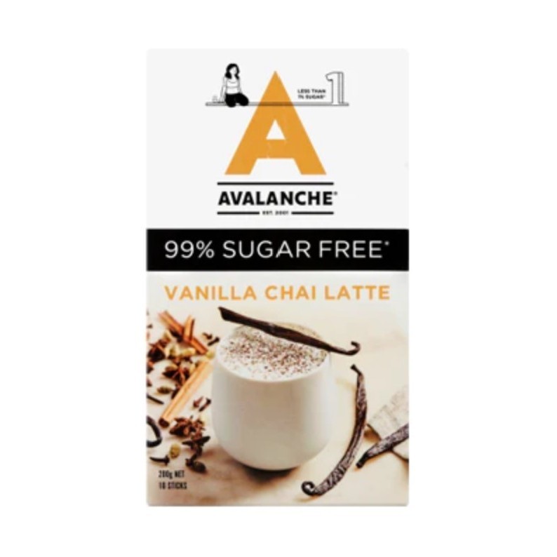 

Avalanche 99% Sugar Free Vanilla Chai Latte 10 Sachets