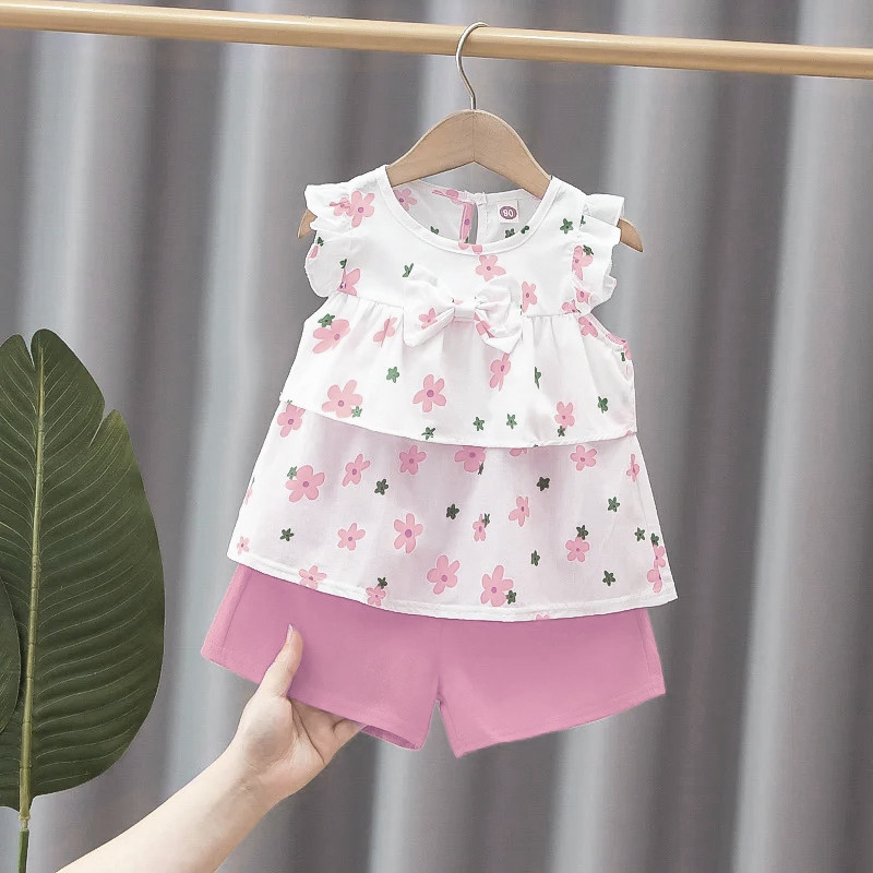 Hanabi Set Kids Anak Perempuan Korean Set | Setelan Anak Perempuan Umur 1 Tahun - 6 Tahun