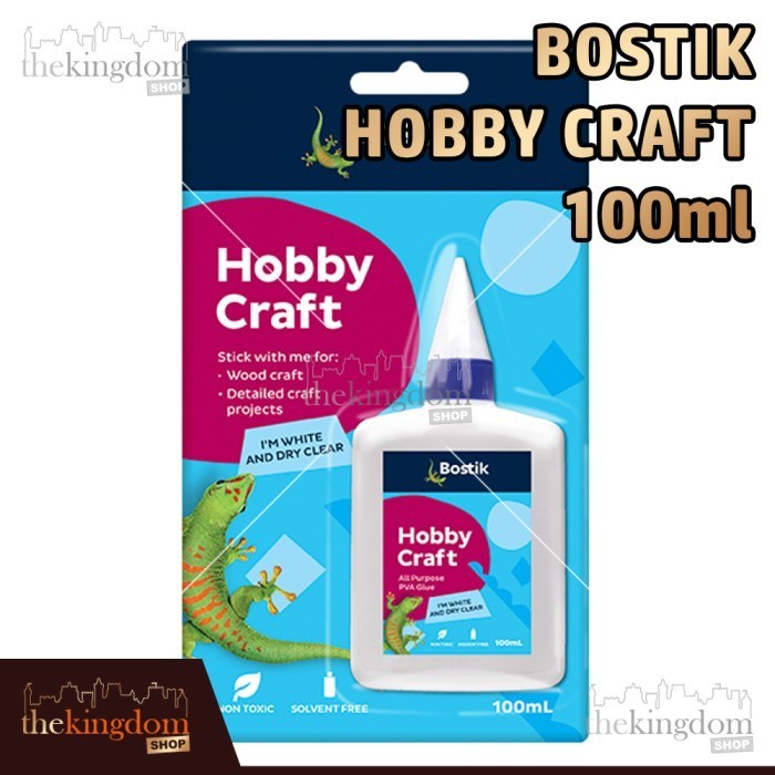 

Bostik Hobby Craft White Lem Perekat Serbaguna PVA Glue 100ml Sticky