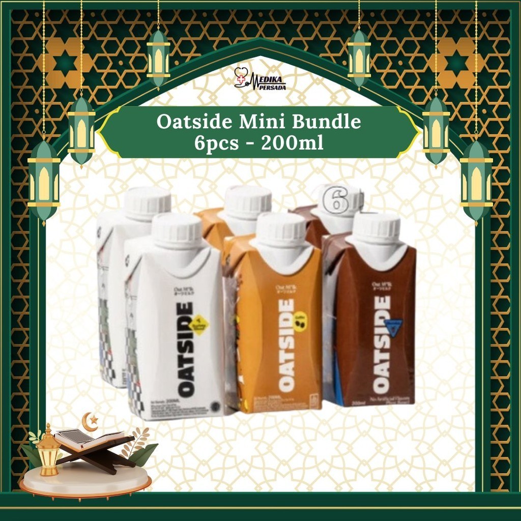 

Medika Persada - Oatside Mini Bundle 6 Pcs- Oat Milk Susu 200 ML | Susu Oat