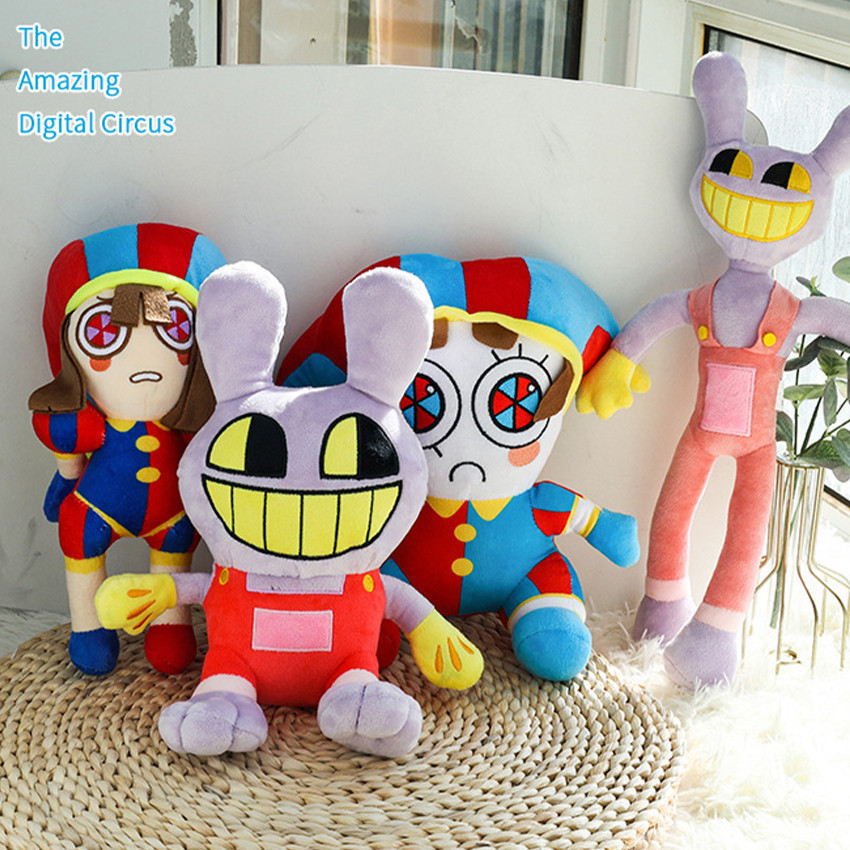 Owl Store - Boneka Plushie The Amazing Digital Circus Pomni Jax TADC Plush Doll Mainan Anak