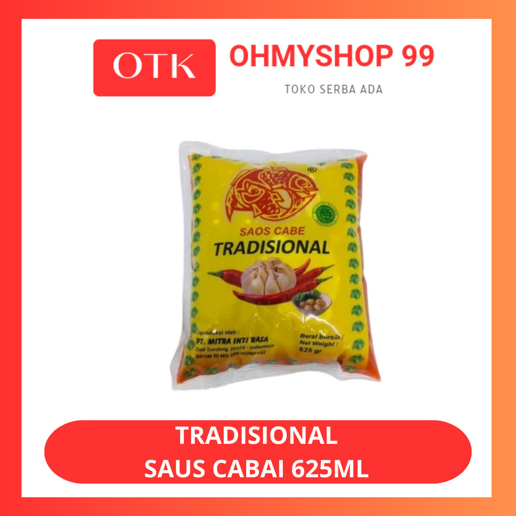 

TRADISIONAL Saus Cap Ikan Saos Cabai 625ml