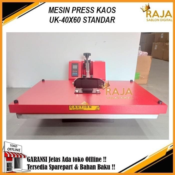 Mesin Press Kaos SLIDING 40x60 / Mesin Press Baju Tarik 40x60