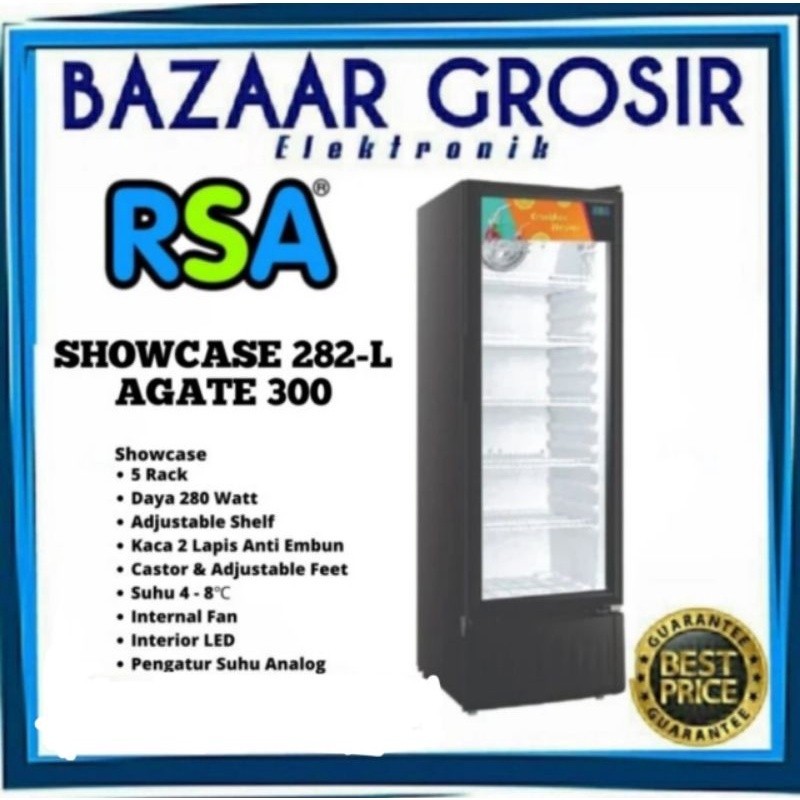 GEA/GETRA/RSA AGATE-300 SHOWCASE COOLER AGATE300 / AGATE 300N
