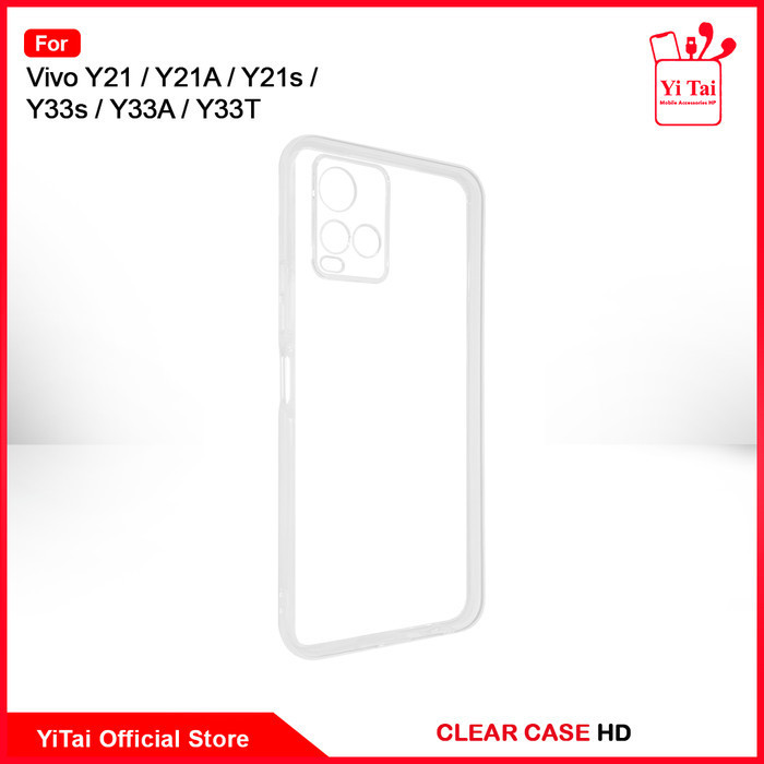 Yc06 Case Bening Clear Vivo Y21 Y21A Y21S Y33S Y33A Y33T