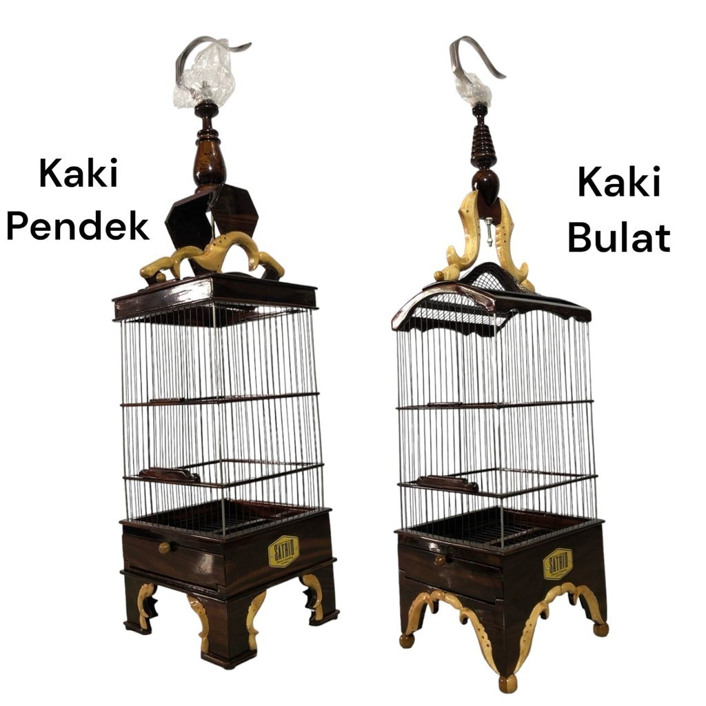 Sangkar Pleci Sornokeling Ruji Fiber Ukuran 20x20