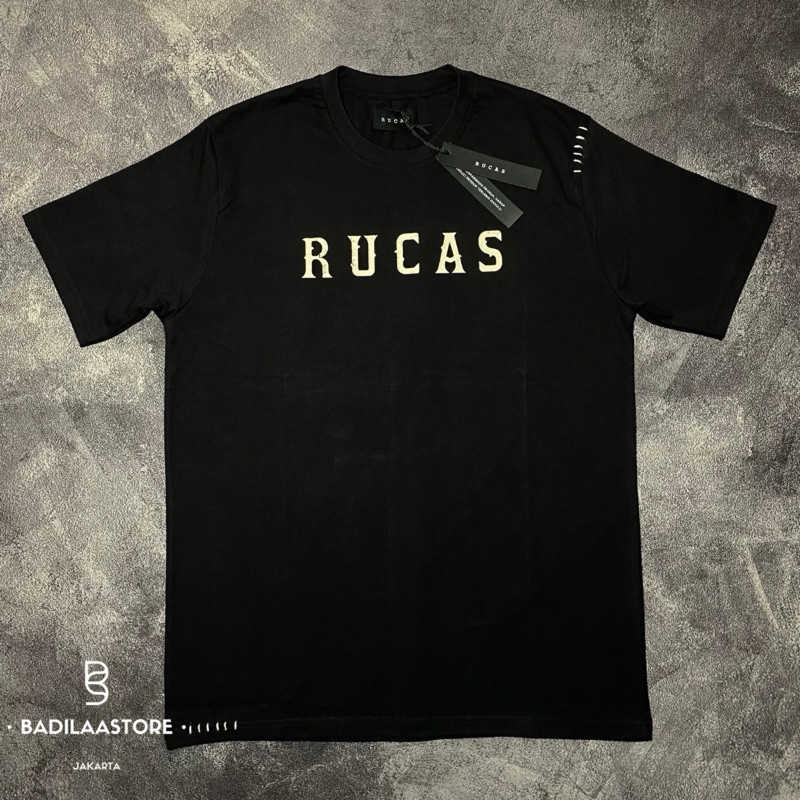 PESTA GAJIAN 3.3 SALE [ORIGINAL] RUCAS TSHIRT INITIAL BLACK / S9 SHORT /HOODIE ZIPPER BLACK // SEASO