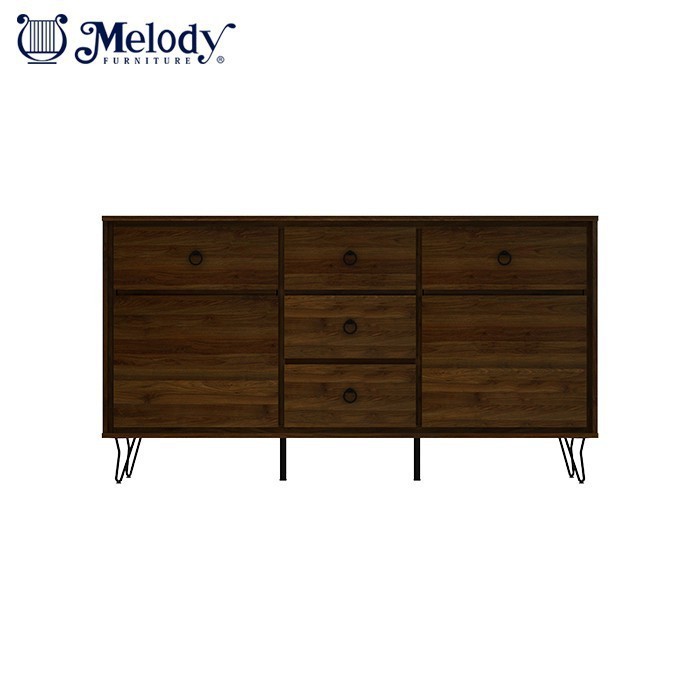 PROMO TERMURAH Credenza Sideboard Melody Maracana Classic Modern by HOMEMEBEL DENAI