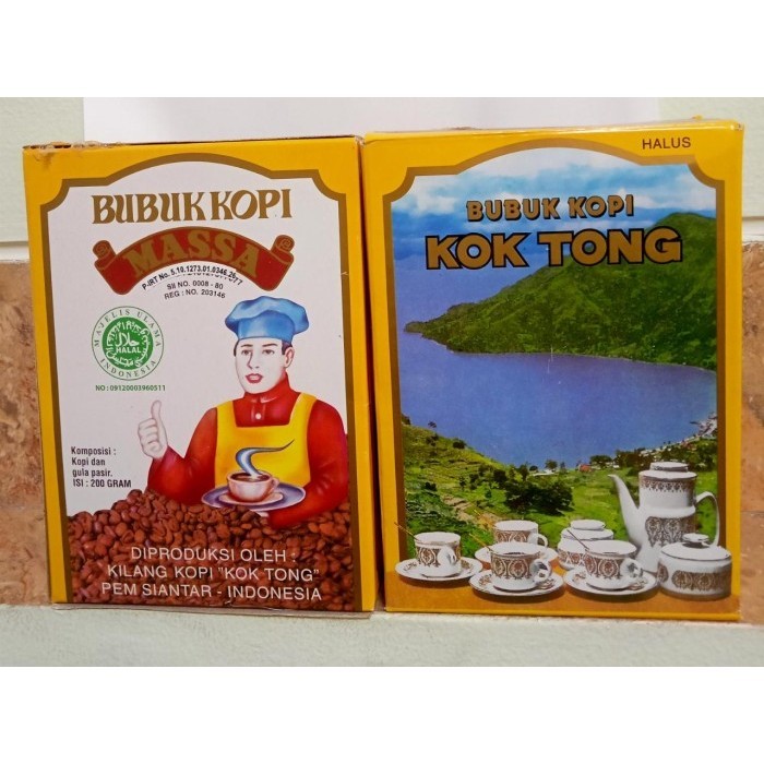 

[Coffee New] Kopi Kok Tong Kopi Bubuk Massa Halus 200 gram