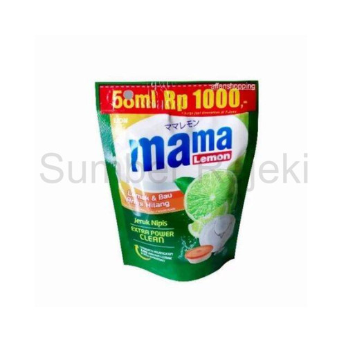 MAMA LEMON PENCUCI PIRING KEMASAN 58ML | MAMA LEMON 1000