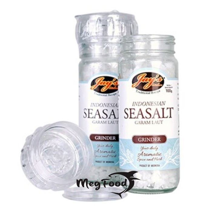 

JAY'S SEA SALT GRINDER 100GR