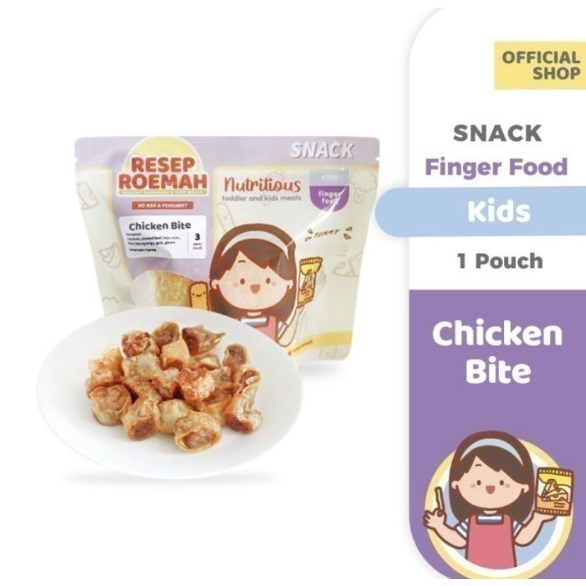 Resep Roemah Chicken Bite / Kids Healthy Homemade Frozen Food / No MSG