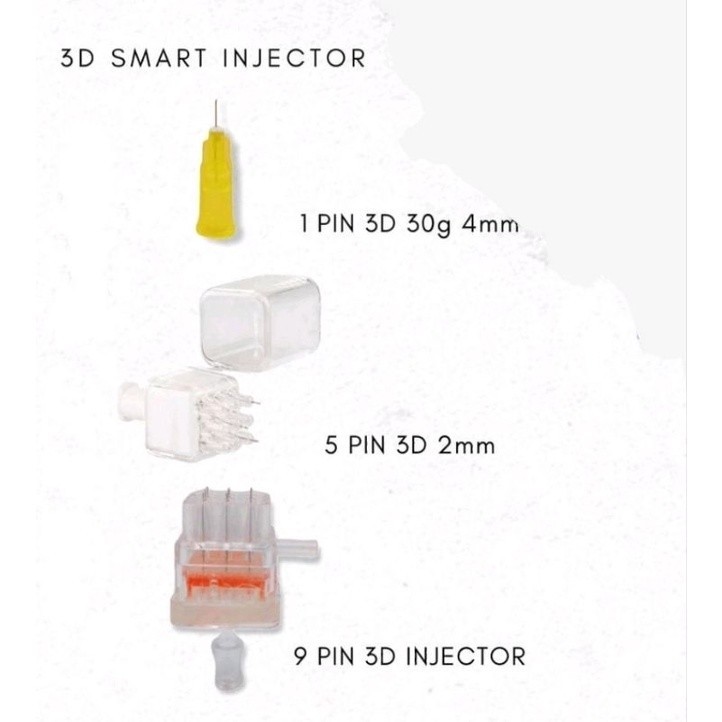 PROMO jarum ez injector 3D smart injector jarum ez injector injeksi serum mesotheraphy alat meso van