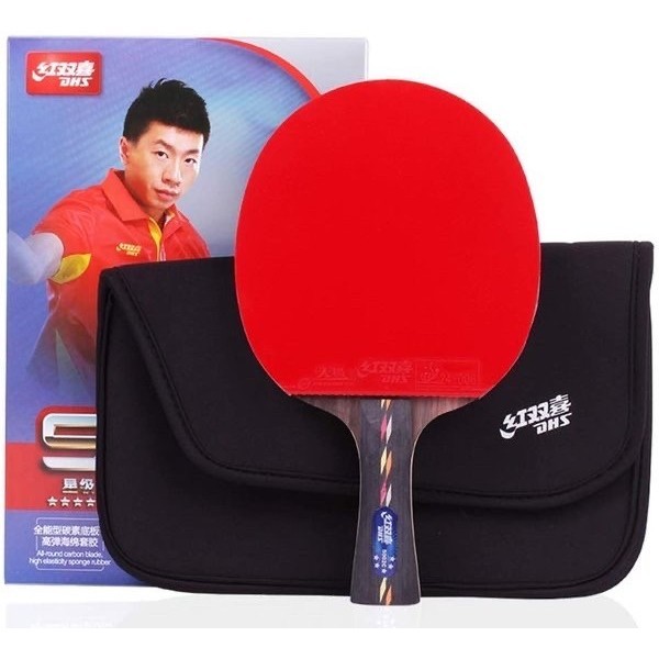 BET BAT TENIS MEJA PINGPONG DHS 5002 CARBON ORIGINAL -MNB24