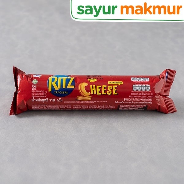 

Ritz Biskuit Cheese 118 gram Sayurmakmur