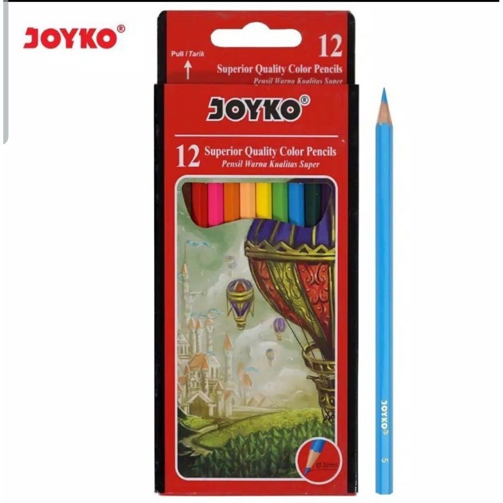 

[ATK BRO] Pensil Warna Joyko 12 Panjang