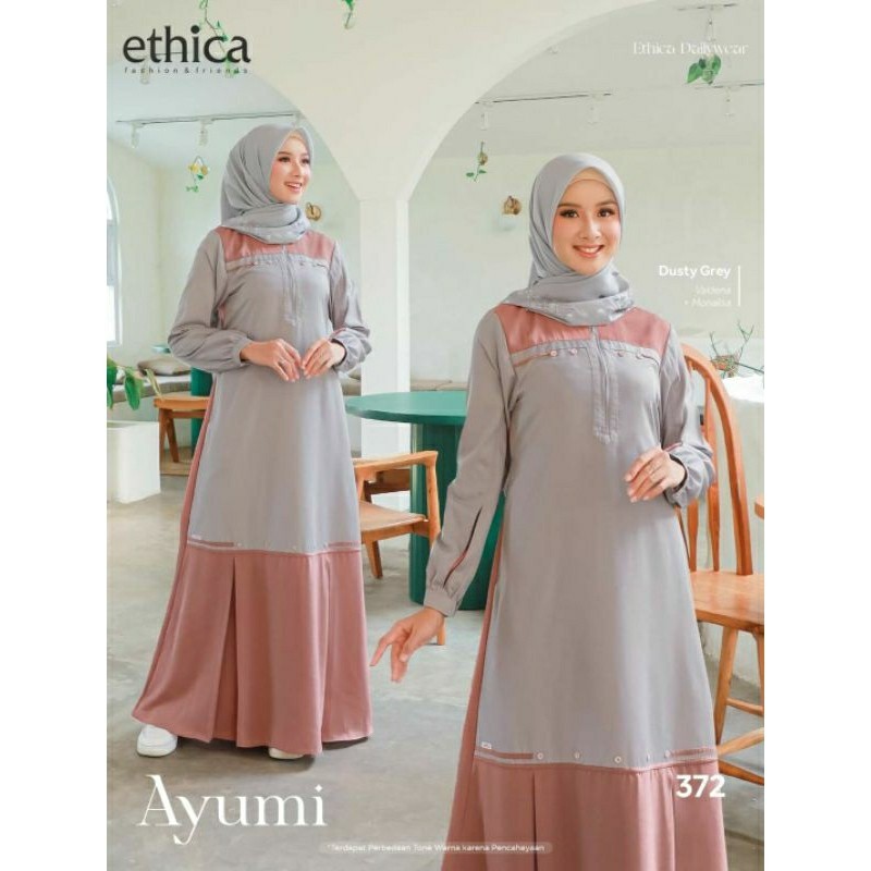 Ethica Ayumi 372 original Gamis Ethica Ayumi 372
