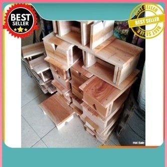 dingklik kursi jongkok kayu / dingklik kayu / kursi kayu / bangku kayu / meja kayu kecil