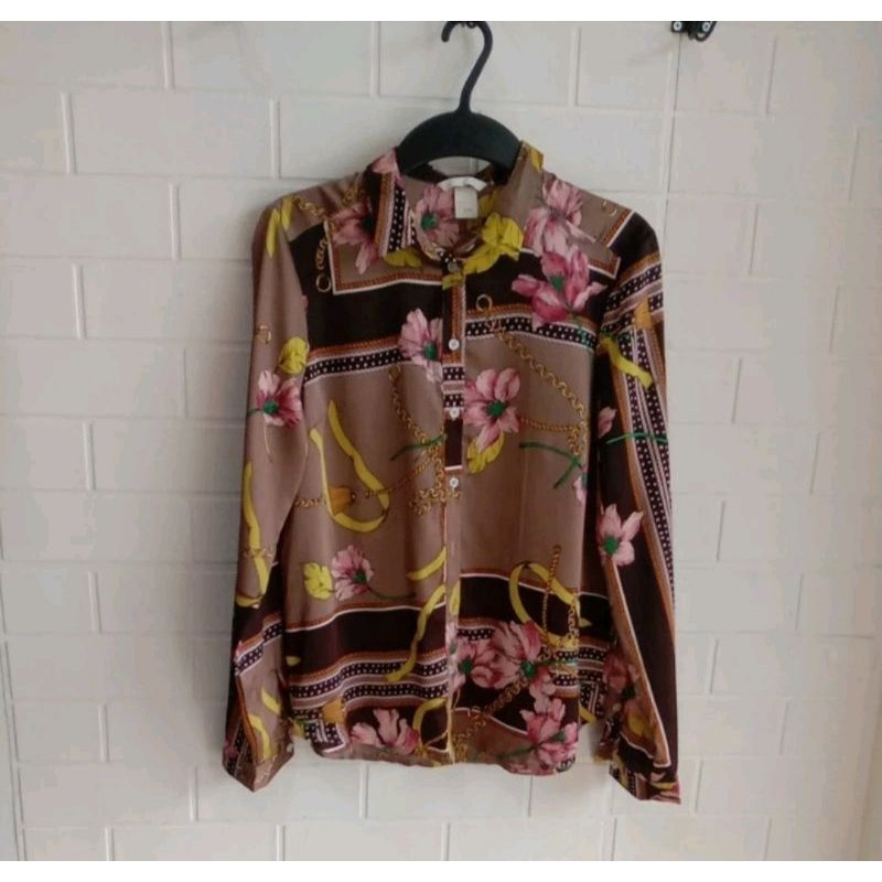 Kemeja bunga H&M