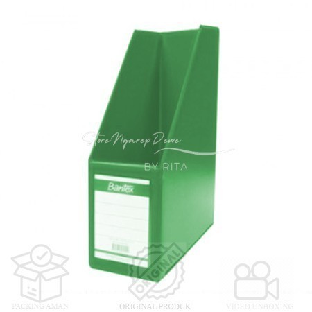 

BOX FILE / MAGAZINE FILE FOLIO 10 CM 4011 15 BANTEX barang original seperti gambar
