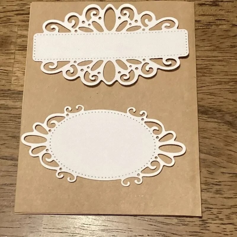

1pc New Lace Frame Metal Cutting Dies Carbon Steel Cutting Die DIY Scrapbooking
