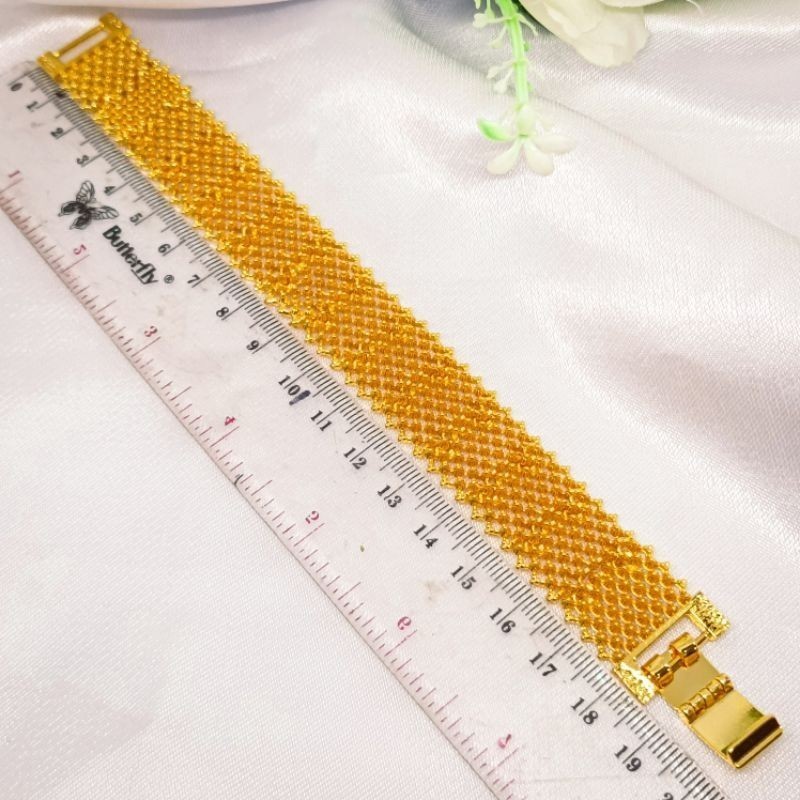 Terbaru Import Gelang Rantai Motif Dubai India Xuping Borobudur Elegant Fashion Mewah Model Kekinian