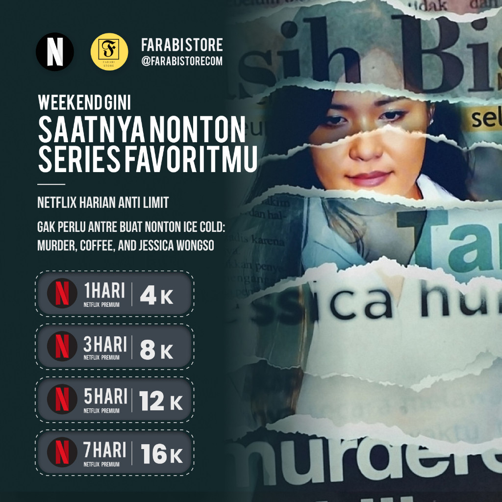 NETFLIX HARIAN PREMIUMM GARANSI NETFLXXX HARIAN PREMIUN