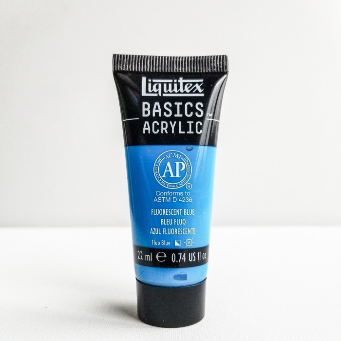 

Cat Akrilik Liquitex Basics 22ml | Liquitex Acrylic PART 3 - Fluo Blue