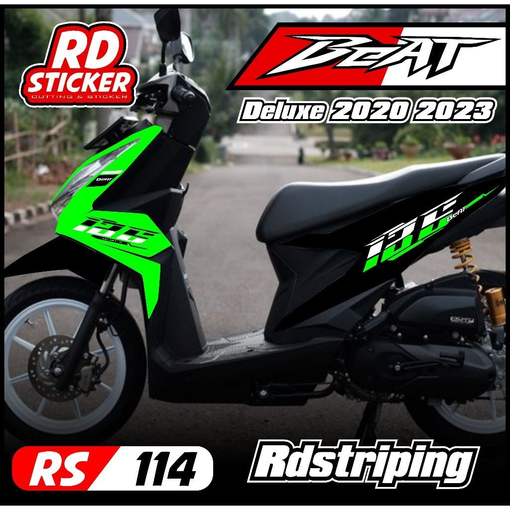 COD STRIPING TRANSPARAN BEAT DELUXE VIETNAM STYLE