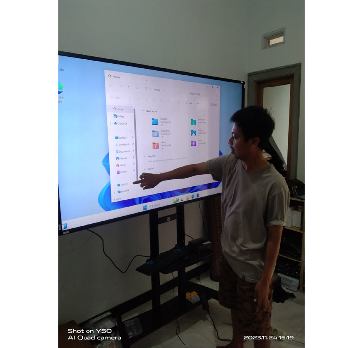 promo ramadhan Interactive Whiteboard/Education TV Smart Touchscreen 65 inch Windows