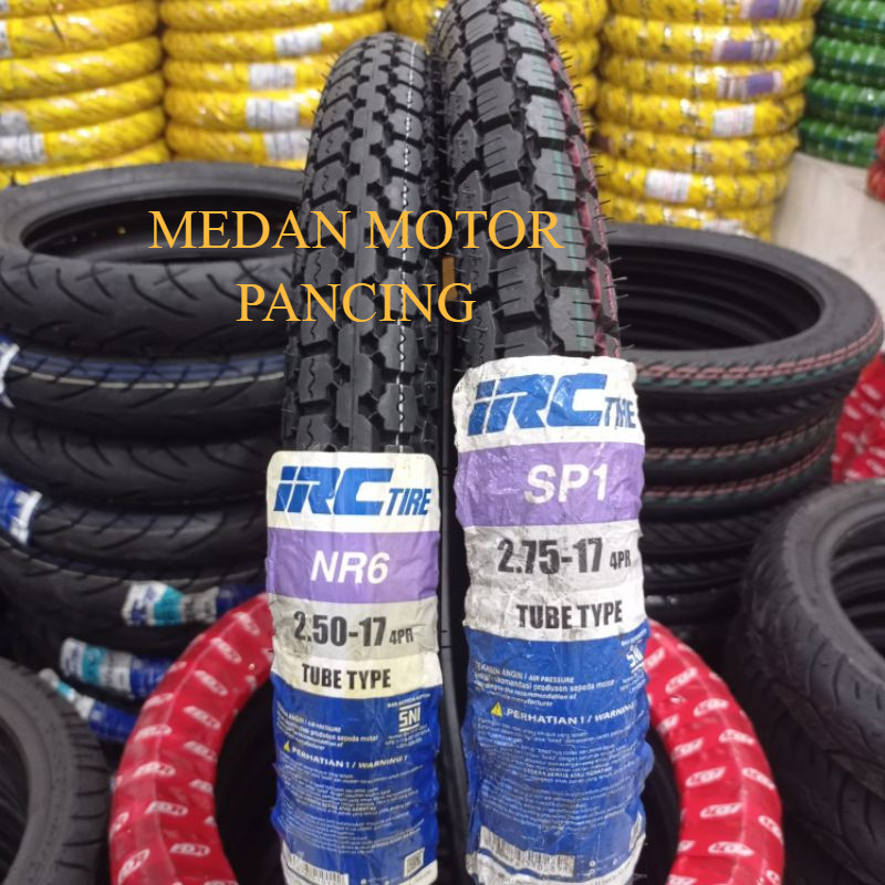 BAN IRC PETAK TAHU 250/275-17 ORIGINAL 100%