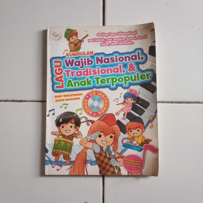 KUMPULAN LAGU WAJIB NASIONAL TRADISIONAL & ANAK POPULER No CD Original Bekas