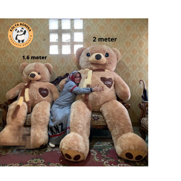 Boneka Jumbo Beruang Teddy Bear 2 Meter Teddy