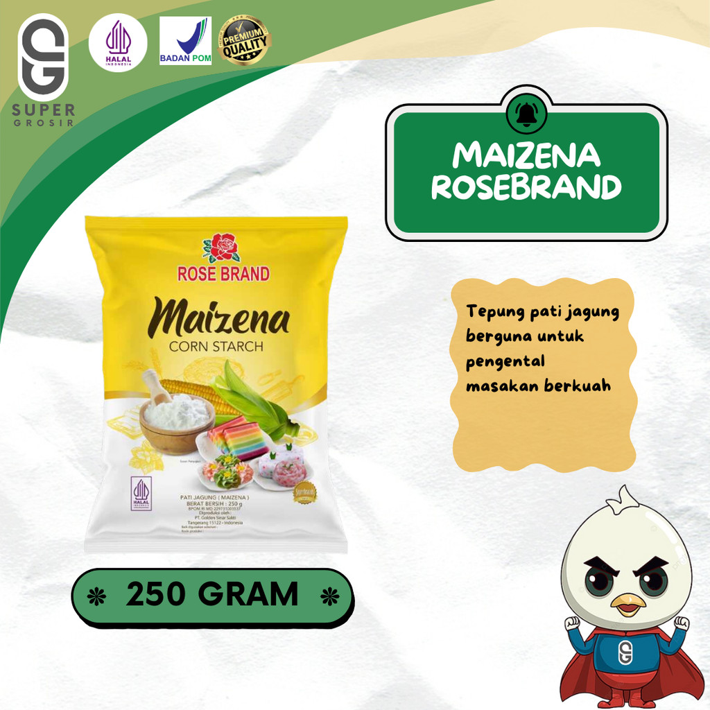 

Tepung Maizena Rosebrand 250gr