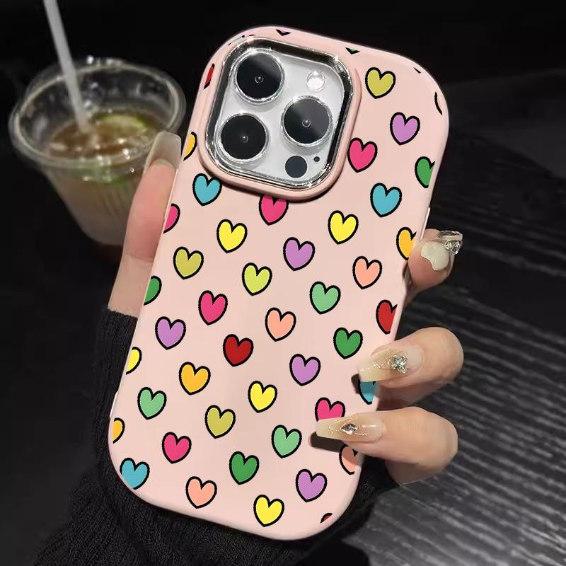 Case Hp For Samsung A32 5G A34 M32 Silicon Candy Girls Colourful Love Case Murah
