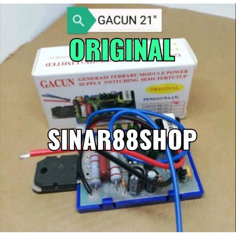 REGULATOR GACUN 21" MODULE POWER SUPPLY SWITCHING MK-21 21 INC 21inc TV SUPLY 14-21inc 14 - 21 inc