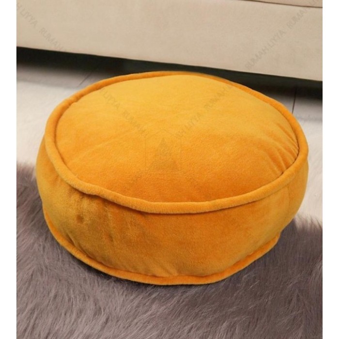 Bantal Lantai Lesehan Duduk Empuk Besar - Biru Tua IS