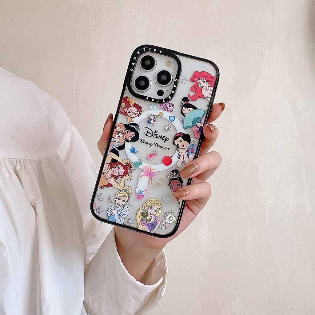 γ Disney Princess Donald Duck Magnetic Casetify Phone Case for iPhone 16 15 14 13 12 11 Pro Max Plus