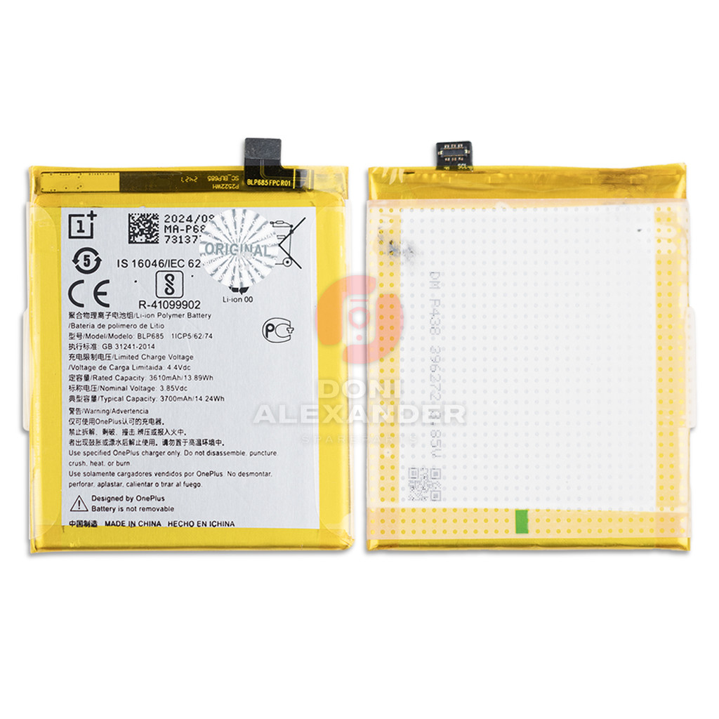 BATRE BATERAI ONEPLUS 6T BLP685 BLP-685 ORIGINAL
