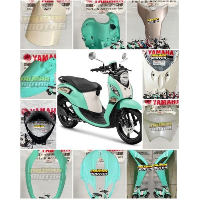 FUL FULL SET BODY HALUS MIO FINO 125 FINO GRANDE 125 ORI BJ8 1YD - TOSKA 2021