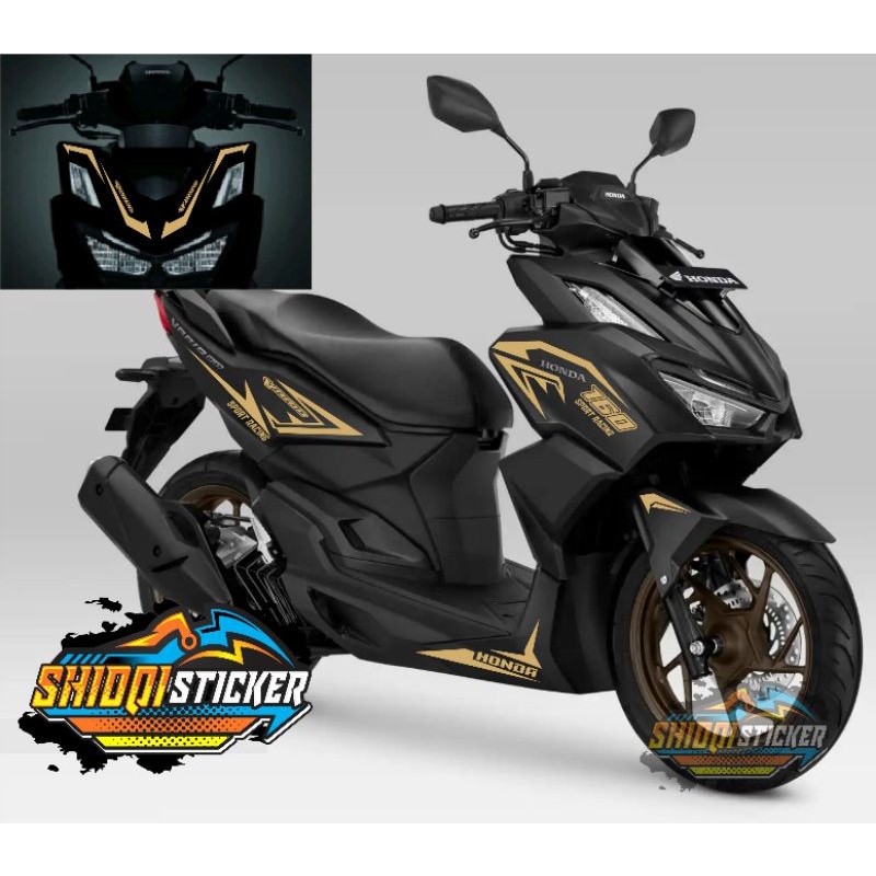 Stiker motor Stiker vario 160 esp Sticker bodi vario 160 hitam lis bodi vario 160 Stiker full bodi v
