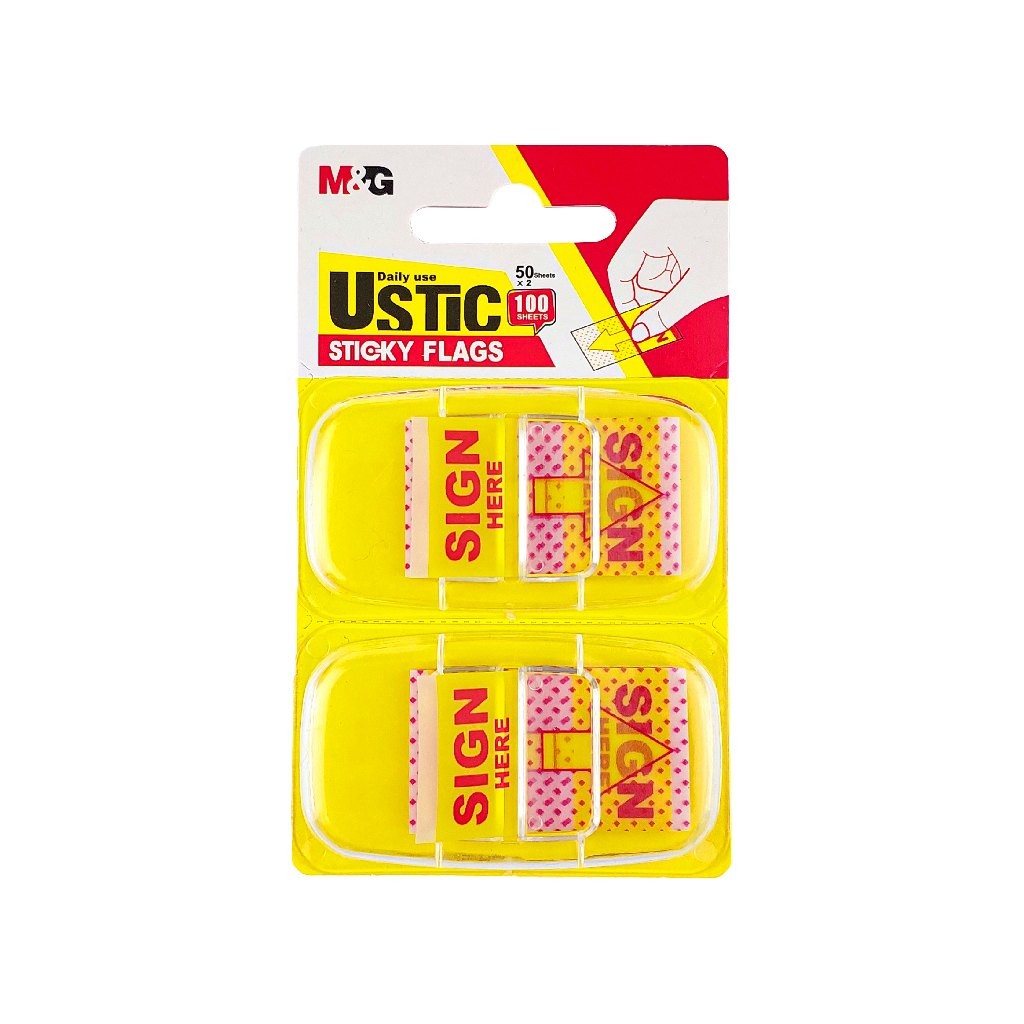 

M&G Sticky Notes Sign 2 Colors 100 Sheet YS-495 AS21B201